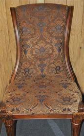Upholstered High Back Chair (Gently Used) 172//280
